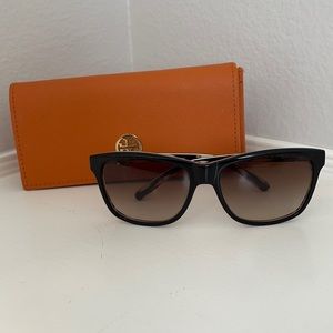 Tory Burch Tortoise Sunglasses with Case